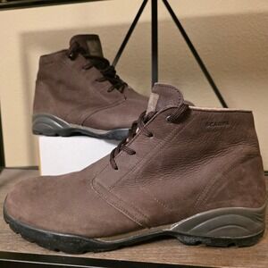 Scarpa Mens‎ Leather Ankle Boots Gore-Tex Brown Lace Up Casual Walking US 11